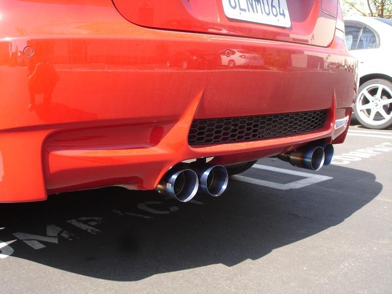 Megan Racing Axle-Back Exhaust for BMW M3 E92 2008-2013 - Supremo Stainless Rolled Tips (view 7)