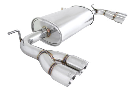 Megan Racing Axle-Back Exhaust for 2010-2012 Genesis Coupe 4/6 Cyl 2.5" Inlet Quad 3" (view 4)