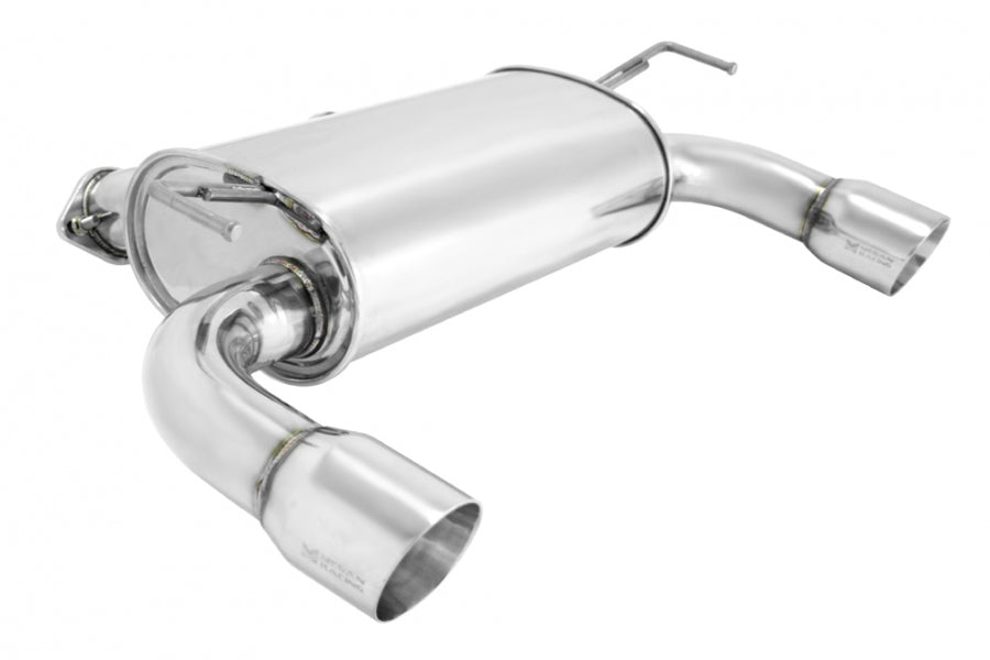 Megan Racing Axle Back Exhaust for Infiniti G37 2008-2013 / Q60 2014+ - Stainless Tips MR-ABE-IG092D-SRT (view 4)