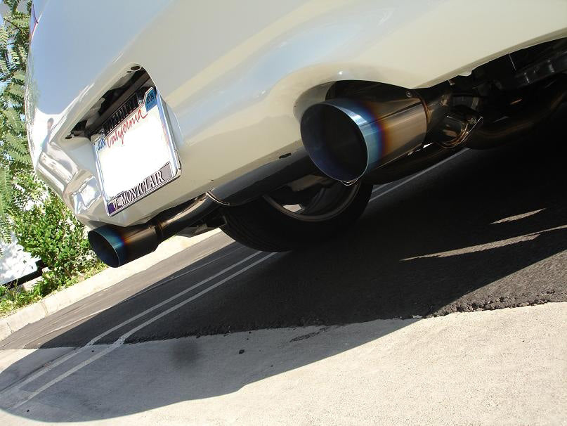 Megan Racing Axle Back Exhaust for Infiniti G37 2008-2013 / Q60 2014+ - Stainless Tips MR-ABE-IG092D-SRT (view 7)