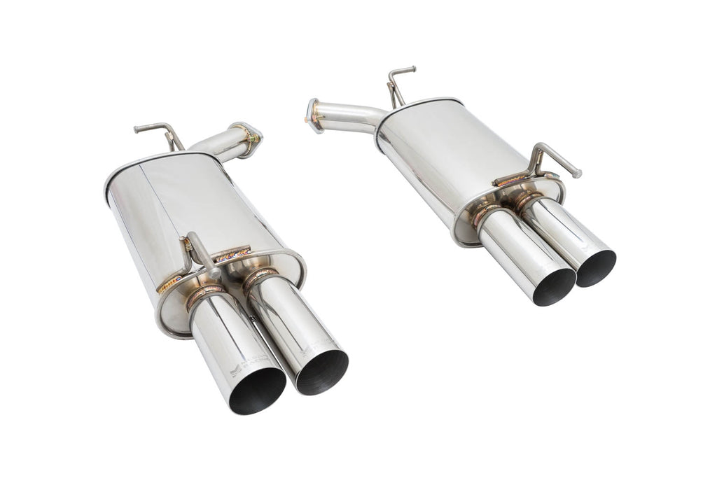 Megan Racing Axle-Back Exhaust for 2006-2010 Infiniti M35/M45 Dual 2.5" Tips Stainless Steel MR-ABE-IM05 (view 3)