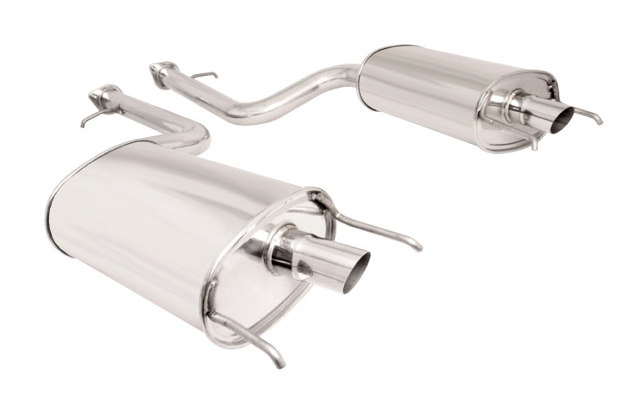 Megan Racing Axle Back Exhaust for Lexus LS460 2007-2012 - 2.5" OD Tubing, 1-Year Warranty MR-ABE-LL06-OE (view 2)