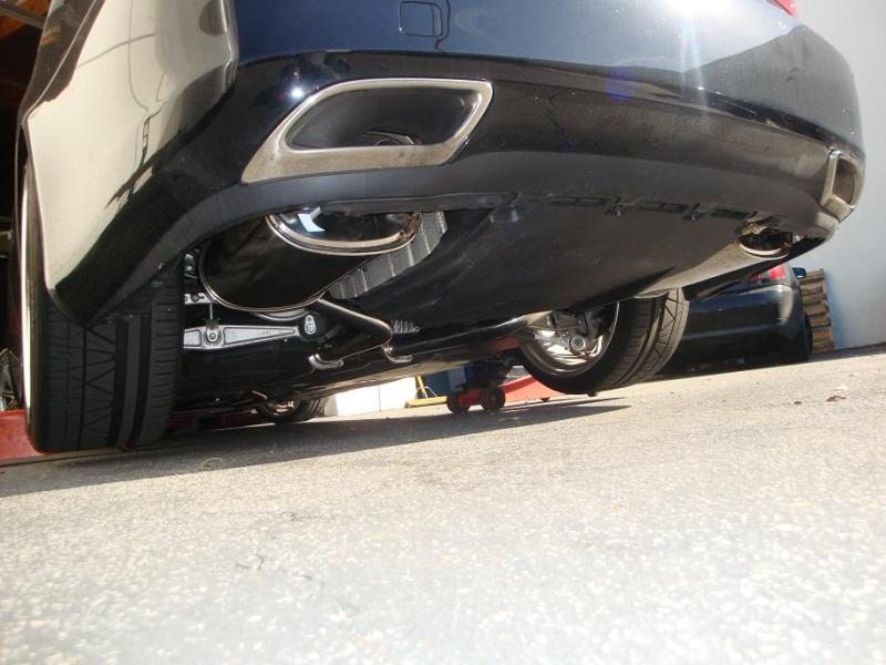 Megan Racing Axle Back Exhaust for Lexus LS460 2007-2012 - 2.5" OD Tubing, 1-Year Warranty MR-ABE-LL06-OE (view 3)