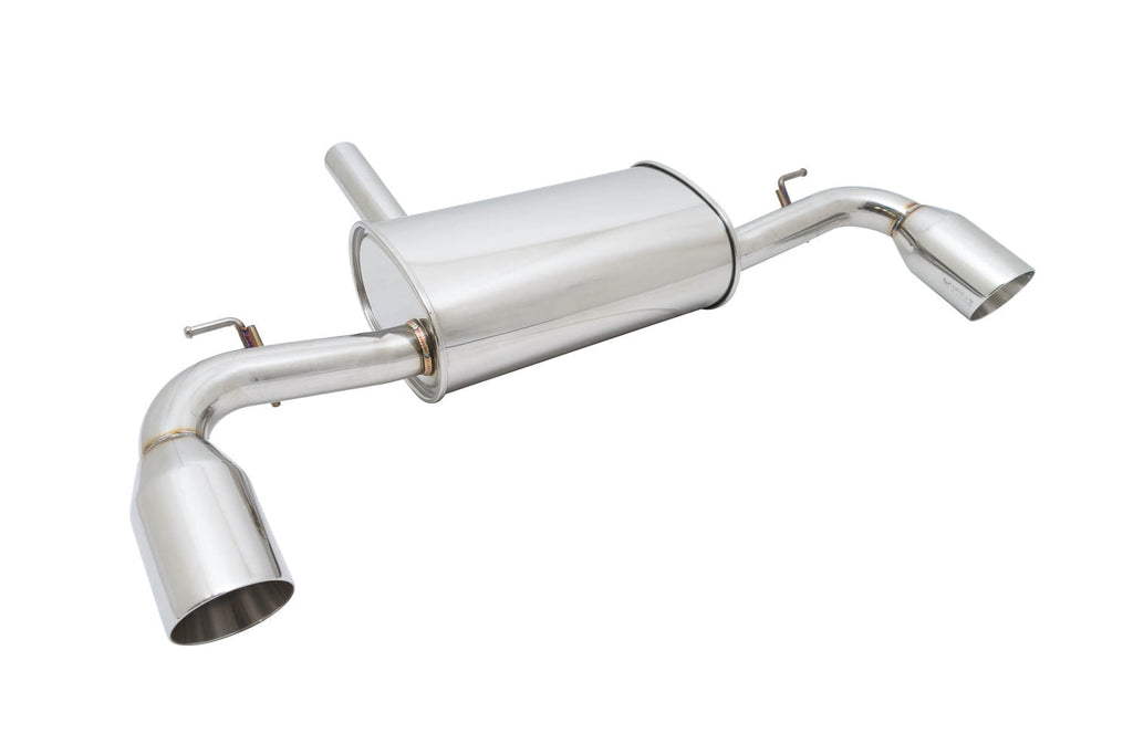 Megan Racing - Axle Back Exhaust for 2011-2016 Mini Cooper Countryman R60 Stainless Rolled Tips (view 5)