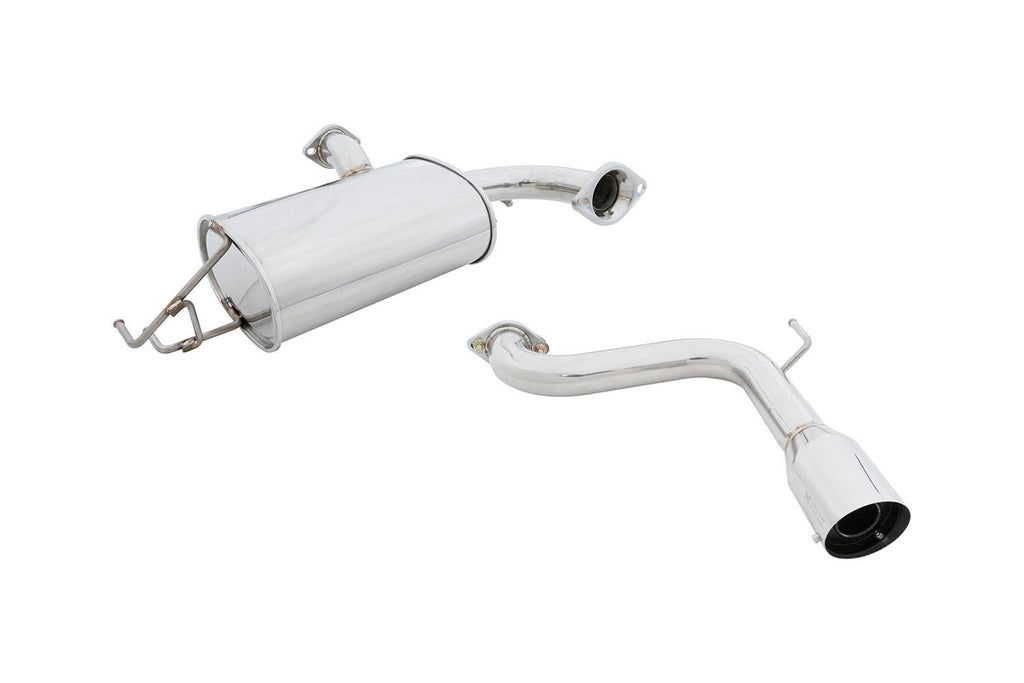 Megan Racing Axle Back Exhaust for 2000-2006 Toyota Celica Stainless Steel Direct bolt on installation MR-ABE-TCE00-OE (view 1)