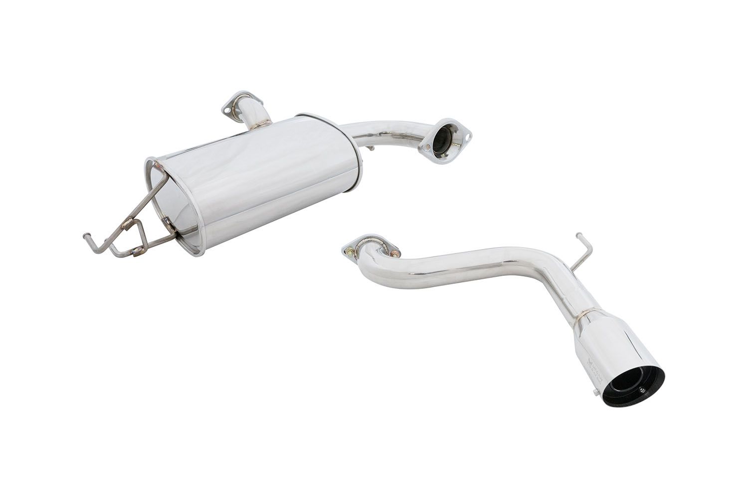 Megan Racing Axle Back Exhaust for 2000-2006 Toyota Celica Stainless Steel Direct bolt on installation MR-ABE-TCE00-OE (view 1)