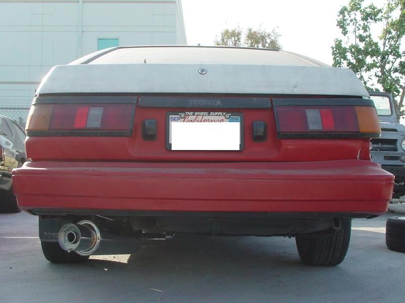Megan Racing Cat-Back Exhaust System for Toyota Corolla AE86 1984-1987 2.5" Pipe - MR-CBS-AE86 (view 2)