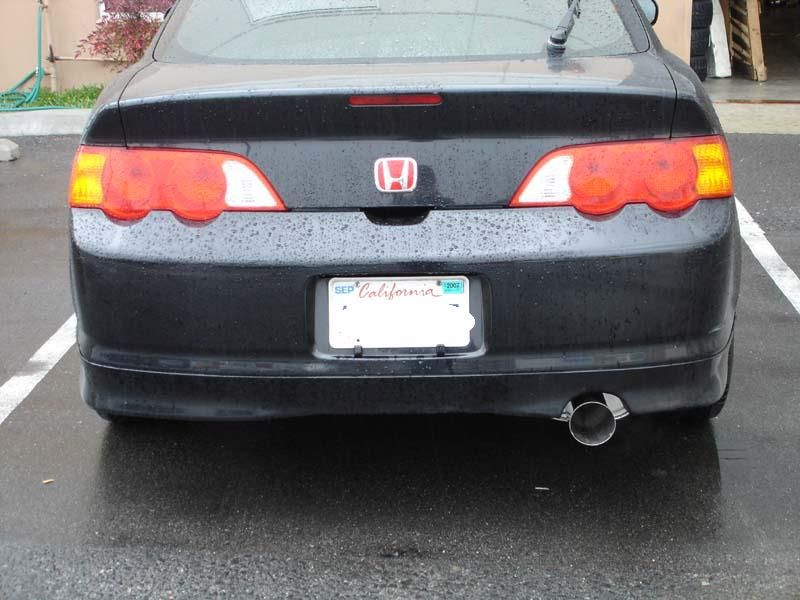 Megan Racing Cat-Back Exhaust for 2002-2006 Acura RSX Base, Type-S - Stainless Steel, 2.5" Piping (view 2)
