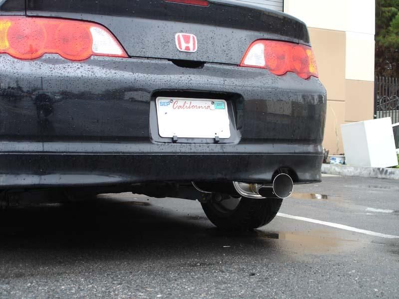 Megan Racing Cat-Back Exhaust for 2002-2006 Acura RSX Base, Type-S - Stainless Steel, 2.5" Piping (view 4)