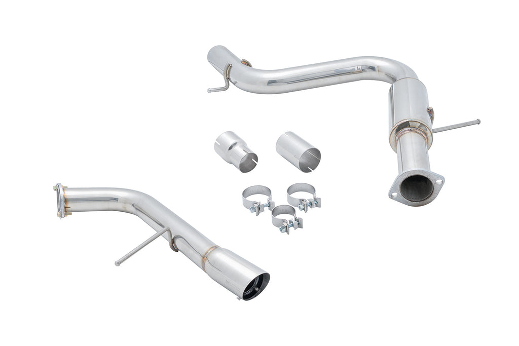 Megan Racing Cat-Back Exhaust for 2006-2009 Volkswagen GTI 2.0T SUS 304 Stainless Steel Dual 3" Tips 12 Month Warranty (view 3)