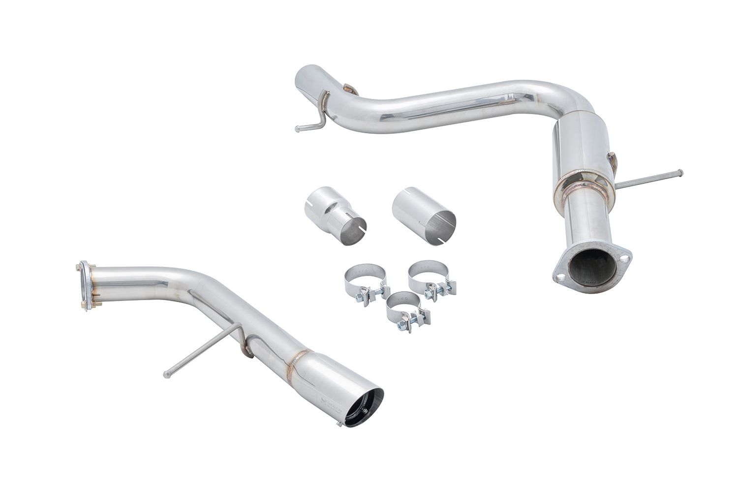Megan Racing Cat-Back Exhaust for 2006-2009 Volkswagen GTI 2.0T SUS 304 Stainless Steel Dual 3" Tips 12 Month Warranty (view 3)