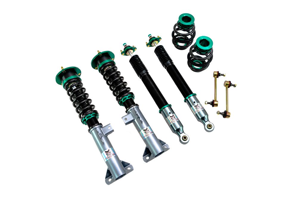 Megan Racing Coilover Damper Kit Full Length Adjustable for BMW E36 3-Series 1992-1998 Spring Rates F 6kgf/mm R 8kgf/mm Monotube (view 1)