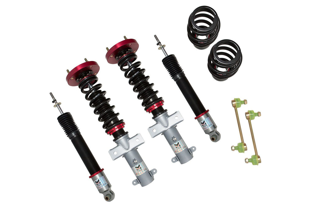 Megan Racing Coilover Damper Kit Street Series for 2005-2014 Ford Mustang - 32 Levels, Camber Adjustable Pillowball Front Top Mounts MR-C...