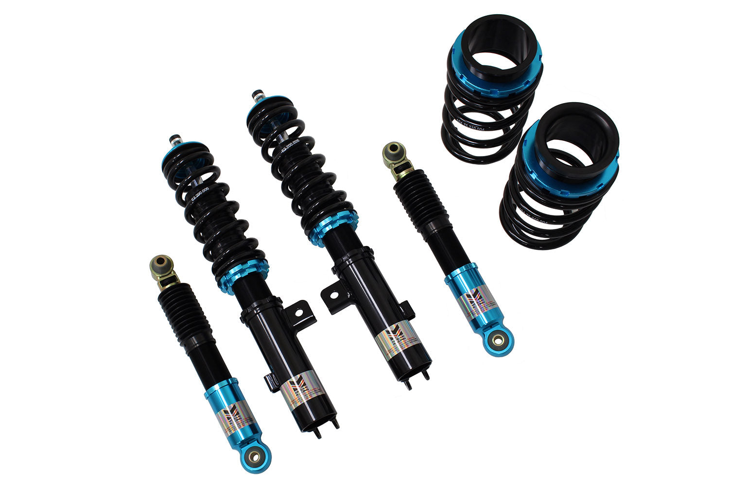 Megan Racing Coilover Damper Kit - EZ Series for Kia Soul 2010-2013 Spring Rates 6kg/mm/4kg/mm MR-CDK-KSL10-EZ (view 2)
