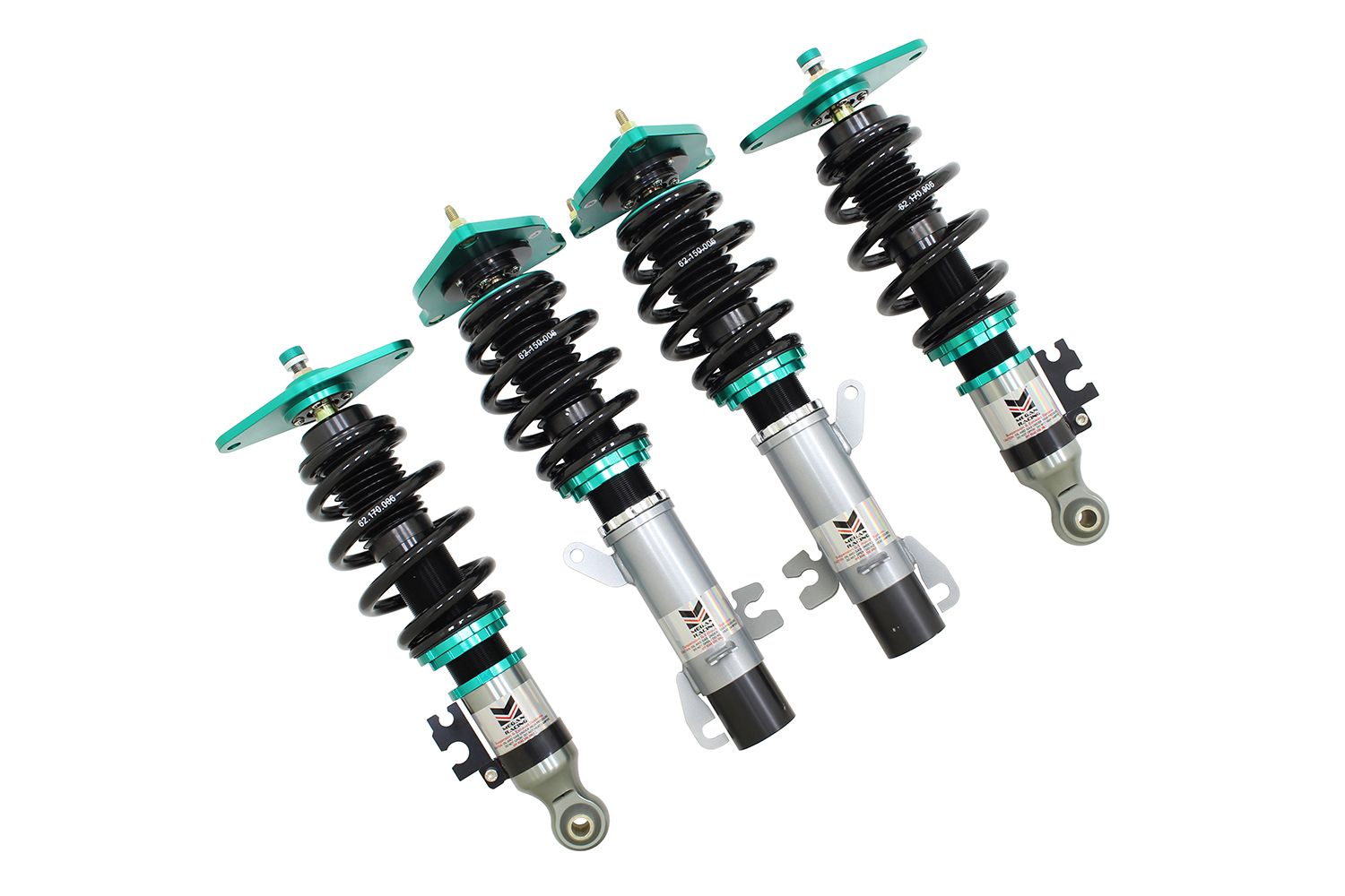Megan Racing Coilover Damper Kit Euro II for Mini Cooper 2002-2006 R50,R52,R53 6kgf/mm (view 1)