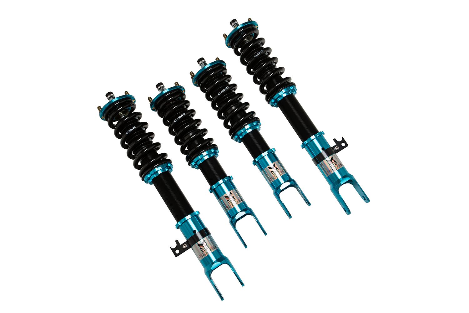 Megan Racing - Coilover Damper Kit for Honda S2000 2000-2009 EZ II Series Spring Rates F:10kg/mm R:10kg/mm (view 1)