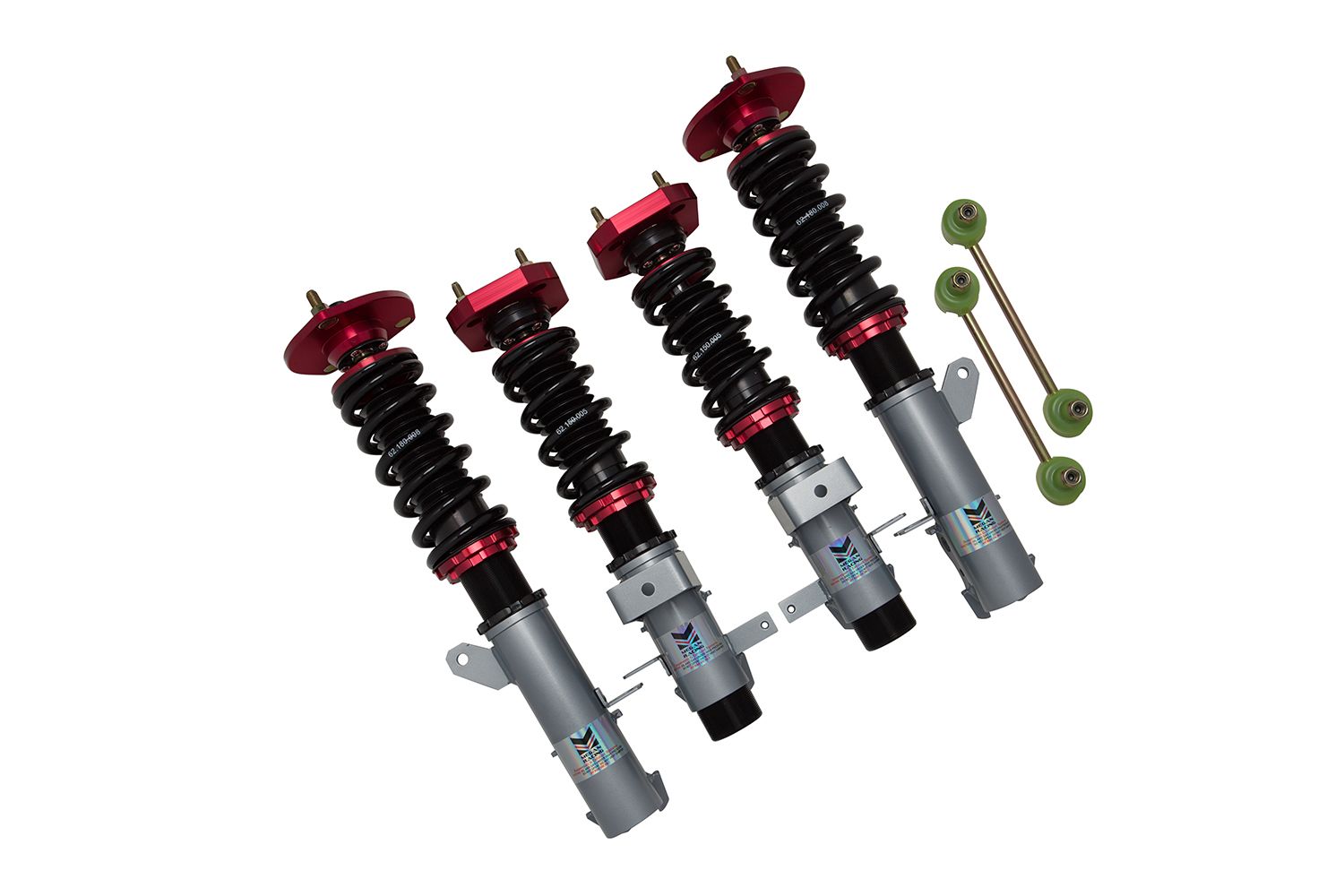 Megan Racing Coilover Damper Kit Street Series for 1990-1995 Toyota MR2 - Spring Rates F:5kg/mm R:8kg/mm (view 1)