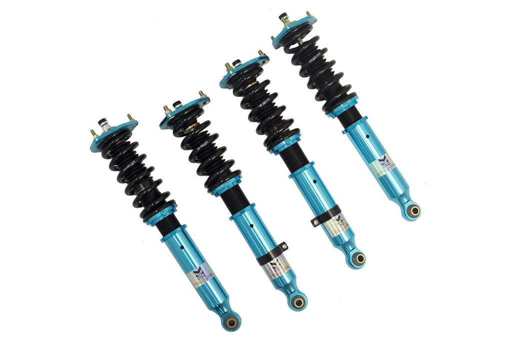 Megan Racing Coilover Damper Kit for 1986-1992 Toyota Supra EZ II Series, Spring Rates F:14kg/mm R:8kg/mm (view 1)