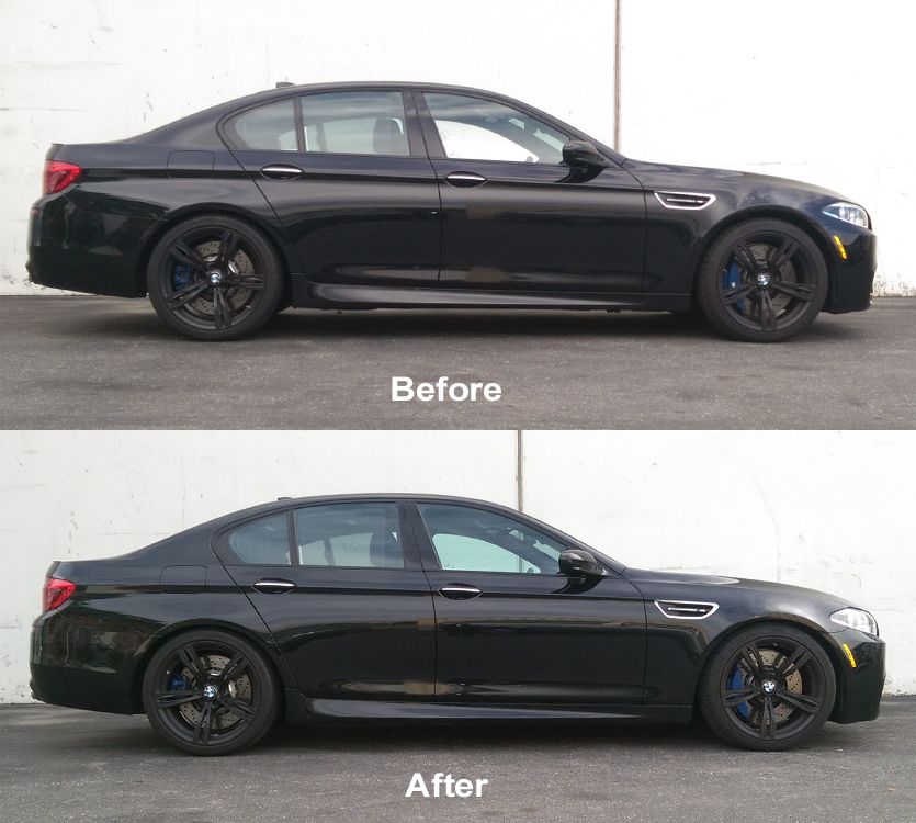 Megan Racing Lowering Springs for BMW M5 F10 2013-2017 SAE 9254 Cold Wound Steel Direct Replacement of OE Components Front Drop 19mm Rear...