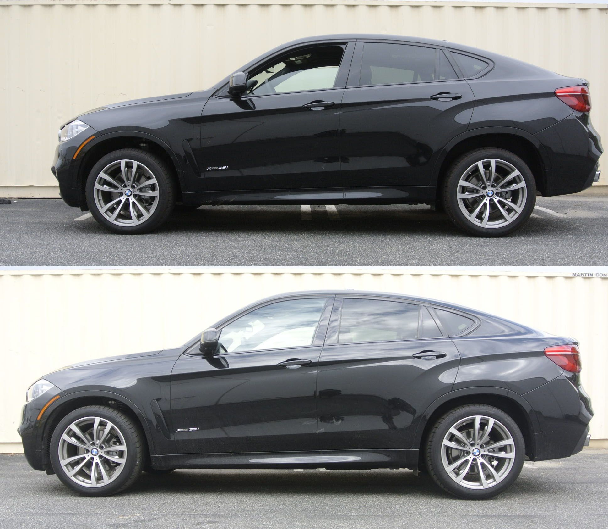 Megan Racing Lowering Springs Set for 2015 to 2019 BMW X6 & 2013 to 2018 BMW X5 SAE 9254 Cold Wound Steel Phosphate Powder Coated - MR-LS...