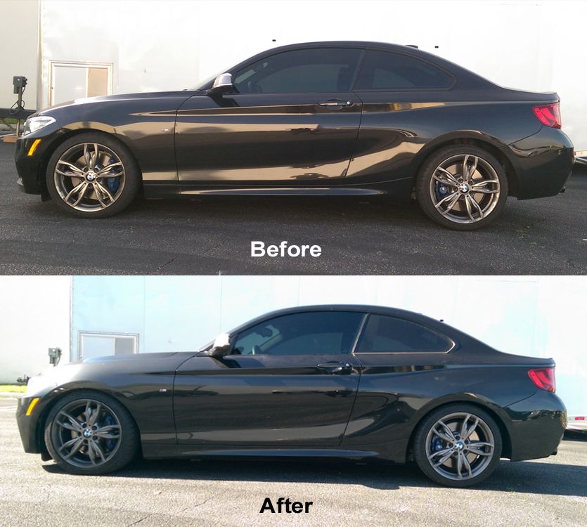 Megan Racing Lowering Springs Rear for BMW M235i F22 2014-2016 SAE 9254 Cold Wound Steel PowderCoated - MR-LS-BF22 (view 2)
