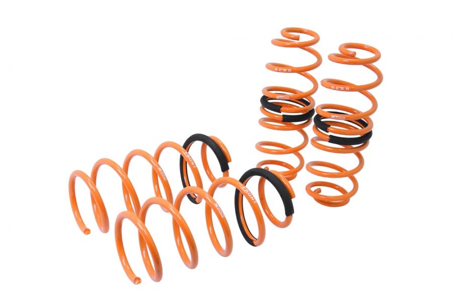Megan Racing Lowering Springs for Ford Fiesta 2011-2016 1.375in/34.9mm Front, 1.75in/44.45mm Rear MR-LS-FFSA12 (view 1)