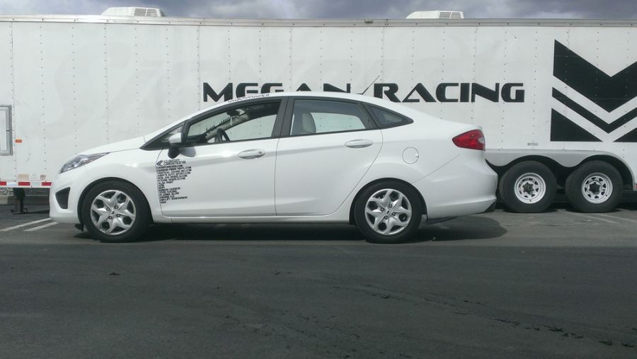 Megan Racing Lowering Springs for Ford Fiesta 2011-2016 1.375in/34.9mm Front, 1.75in/44.45mm Rear MR-LS-FFSA12 (view 3)