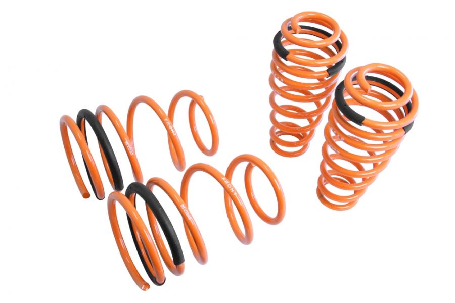 Megan Racing Lowering Springs for Ford Mustang 2005-2014 SAE 9254 Cold Wound Steel Front Drop 34.9mm Rear Drop 50.8mm - MR-LS-FM05 (view 1)