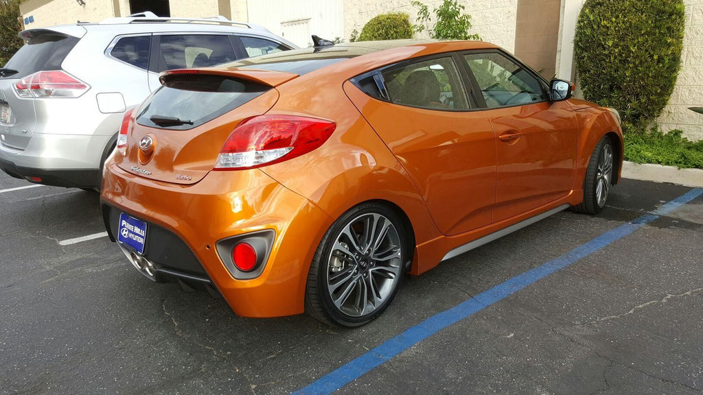 Megan Racing Lowering Springs Front/Rear for 2011-2016 Hyundai Veloster Turbo SAE 9254 Cold Wound Powder-Coated - MR-LS-HYV11T (view 2)