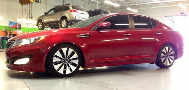 Megan Racing Lowering Springs for 2011-2015 Kia Optima 38mm Drop - MR-LS-KO11 (view 2)
