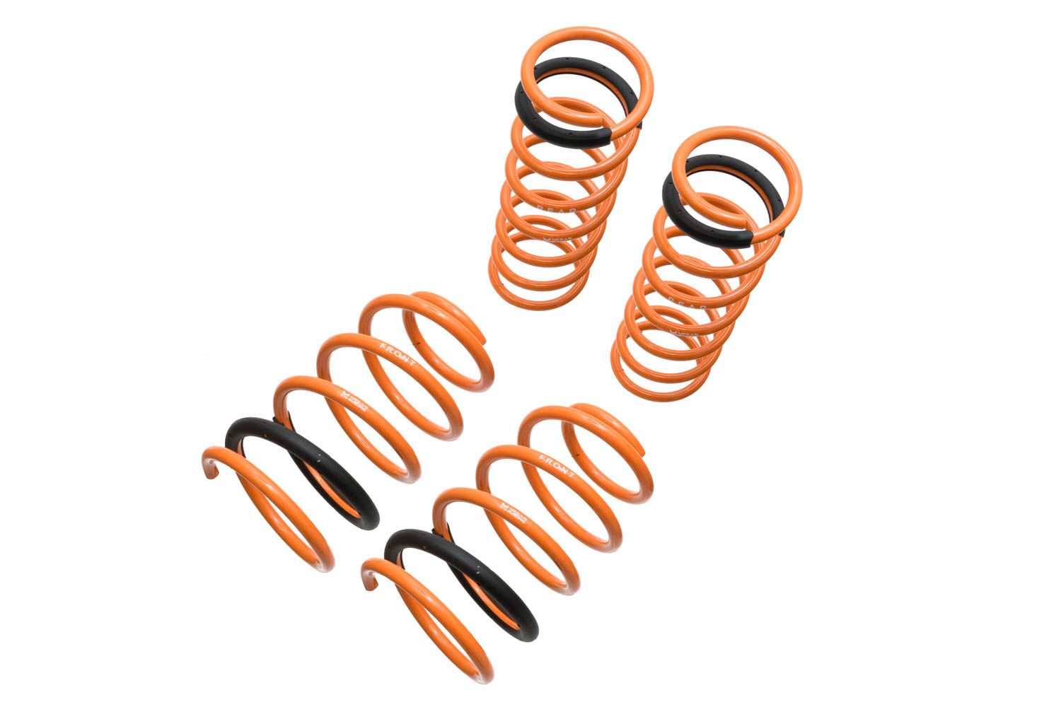 Megan Racing Lowering Springs Front & Rear for Mazda 3 2003-2009 Ford Focus 2006-2007 (Sedan Only) SAE 9254 Cold Wound Steel Powder-coate...