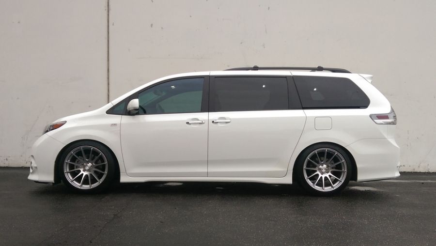 Megan Racing Lowering Springs Extreme Low Drop for 2011-2020 Toyota Sienna FWD - Front 76.6mm Rear 57.2mm MR-LS-TSE11FW (view 3)