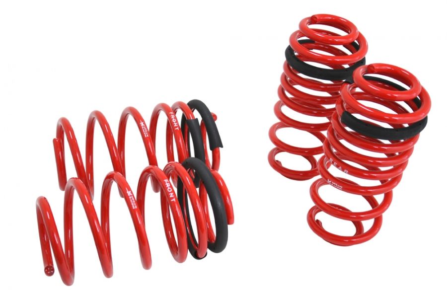Megan Racing Lowering Springs for 2006-2013 Audi A3 Wagon, VW GTS V 2006-2009 (3 Door), VW Jetta 2006-2010 SAE 9254 Cold Wound Steel – MR...