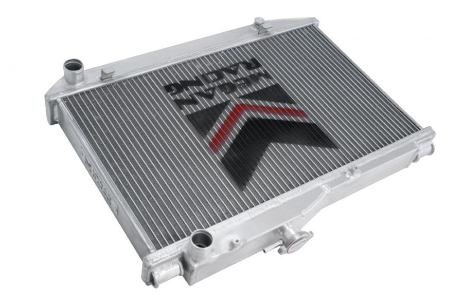 Megan Racing 2 Row Aluminum Radiator for 1984-1987 Toyota Corolla AE86 (MT) MR-RT-AE86 (view 3)