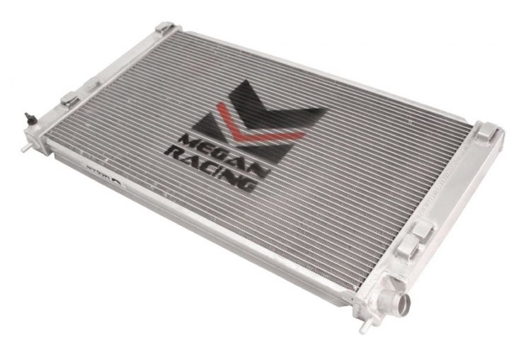 Megan Racing Radiator 2 Row for Mitsubishi EVO X 08-13 GSR Aluminum High Performance MR-RT-MLE08 (view 2)
