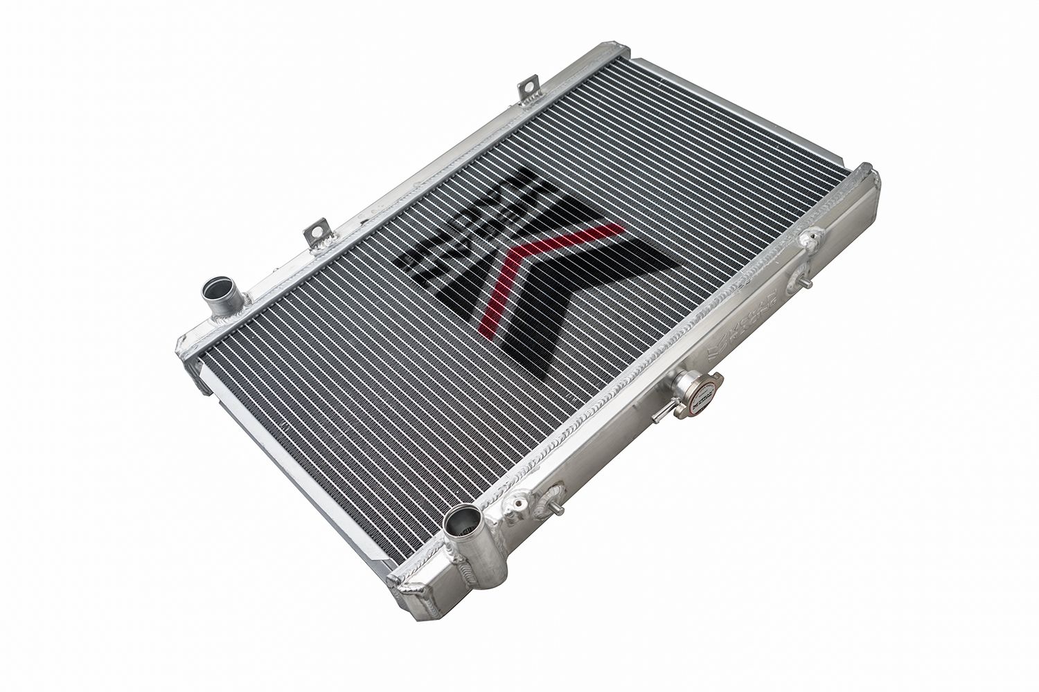 Megan Racing Radiator 2 Row for Nissan 240SX KA24 1989-1994 Aluminum MR-RT-S13KA (view 3)