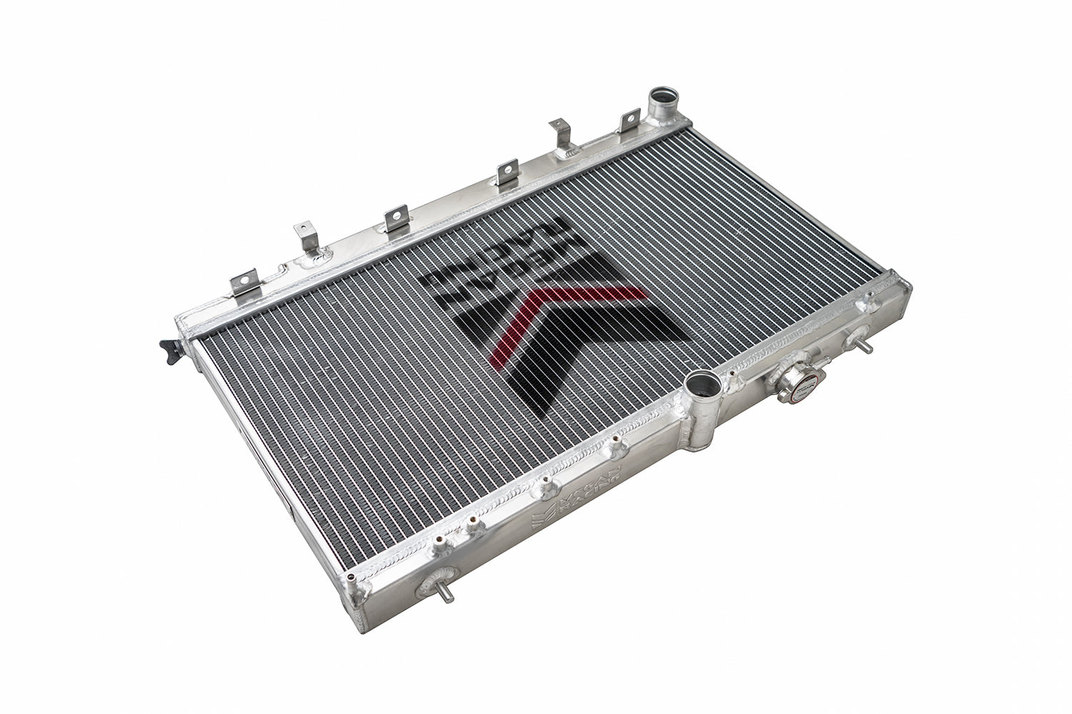 Megan Racing 2 Row Radiator for 2002 to 2007 Subaru WRX/STI Aluminum High Performance MR-RT-SI04ST (view 4)