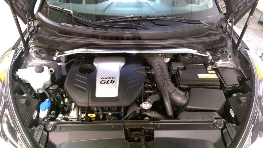 Megan Racing Strut Bar Front Upper for 2012-2018 Hyundai Veloster Race-Spec - MR-SB-HYV11FU-1P (view 2)