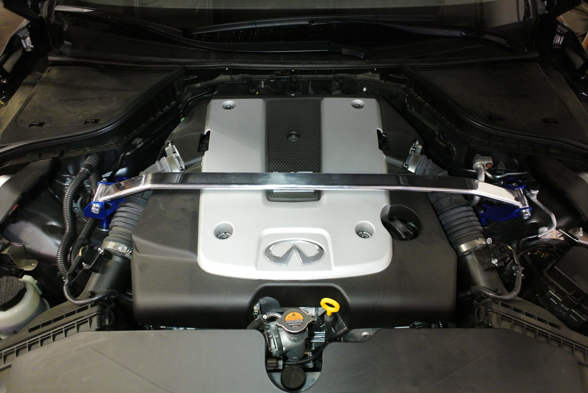 Megan Racing Race Spec Front Strut Tower Bar for Infiniti Q50 2014-2020 (Excludes Turbo & Hybrid Models) - MR-SB-IQ50FU-1P