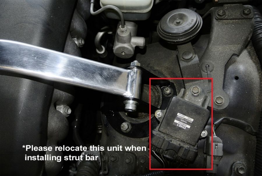Megan Racing Race-Spec Strut Tower Bars Front for Lexus IS300 2000-2005 - MR-SB-LI01FU-1P (view 4)