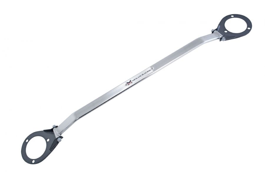 Megan Racing One-Piece Racing Spec Strut Bar - Front for 1989-1998 Nissan 240SX Aluminum MR-SB-NS13FU-1P (view 1)