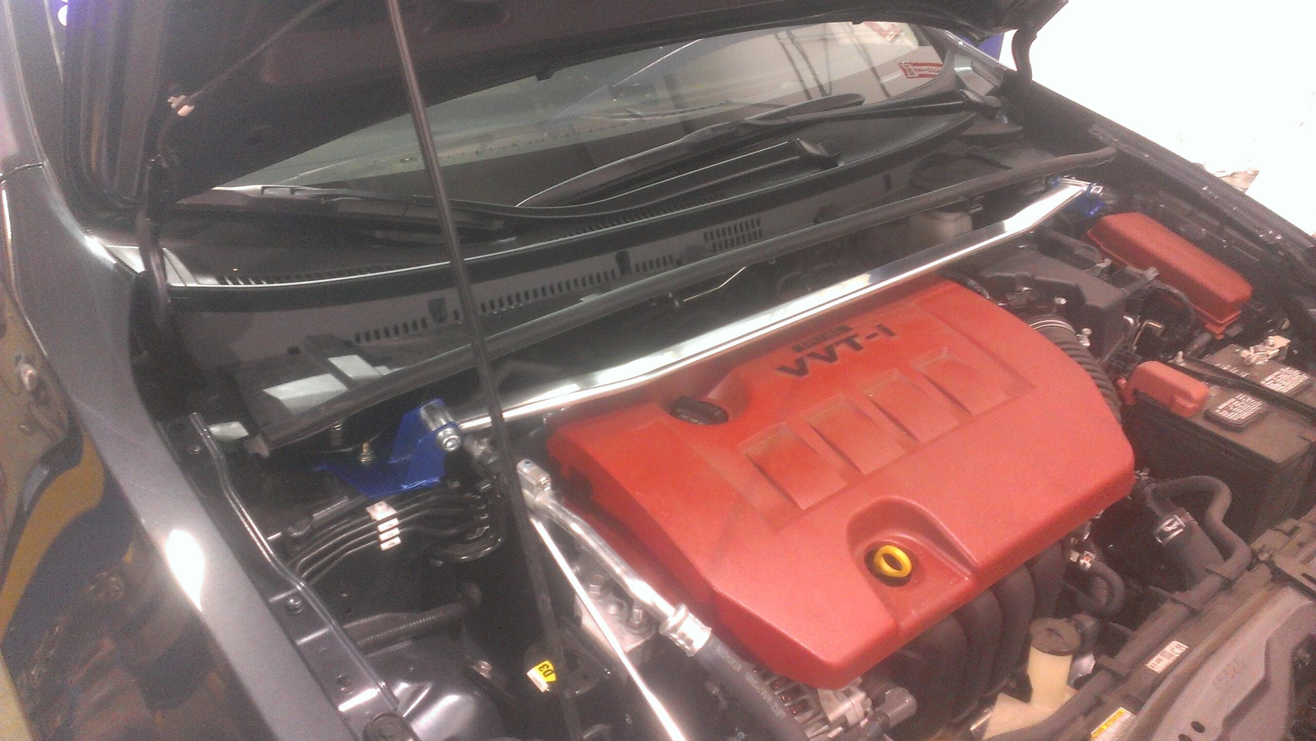 Megan Racing Strut Tower Bar Race Spec for Toyota Corolla 2009-2018 Matrix 2003-2017 - MR-SB-TCO14FU-1P (view 3)