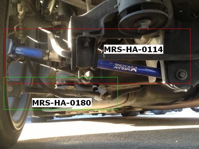 Megan Racing Rear Traction Rod for Acura TL 09-14 High Strength Steel Adjustable 1° MRS-HA-0180