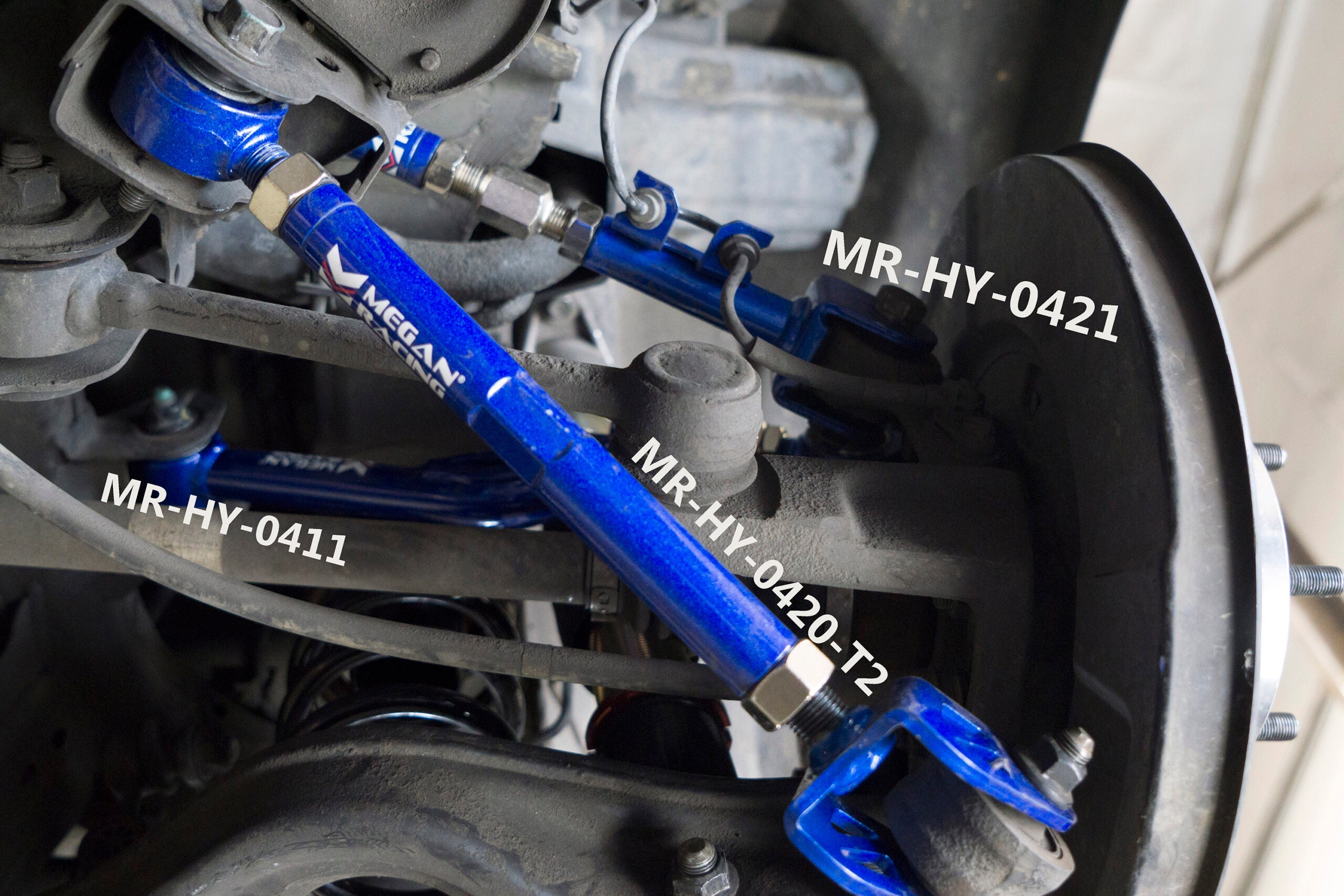 Megan Racing Upper Rear Arm Pillow Ball Set for Genesis Coupe 2010+ - MRS-HY-0421 (view 3)