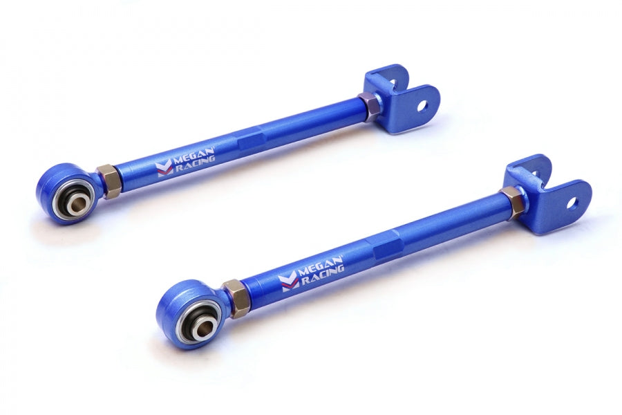 Megan Racing Rear Traction Rods for Lexus IS300 2002-2005, GS300 1998-2005, GS400 2001-2005, GS430 2001-2005 - Steel Pillow Ball Bushings...