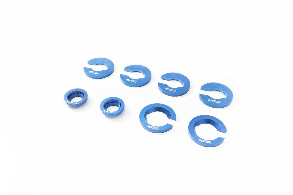 Megan Racing Rear Subframe Bushing Collars 8pcs for Lexus GS300/400 1998-2005 IS300 2001-2005 SC430 2001-2010 - Solid Aluminum, Anodized (view 2)