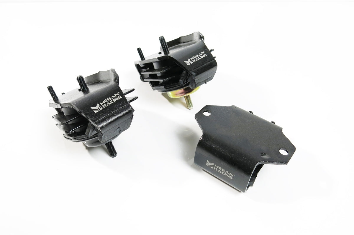 Megan Racing Engine Mounts - Reinforced for 1989-1998 Nissan 240SX S13/S14 Hard Rubber (3 pcs) MRS-NS-1740 (view 2)