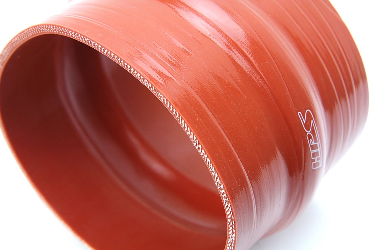 HPS Performance Products HPS 5-1/2" ID, 6" Length, Silicone Straight Hump Coupler Hose Hot Side, Ultra High Temp 4-ply Aramid Reinforced, Max. Temperature: 500F, 140mm ID