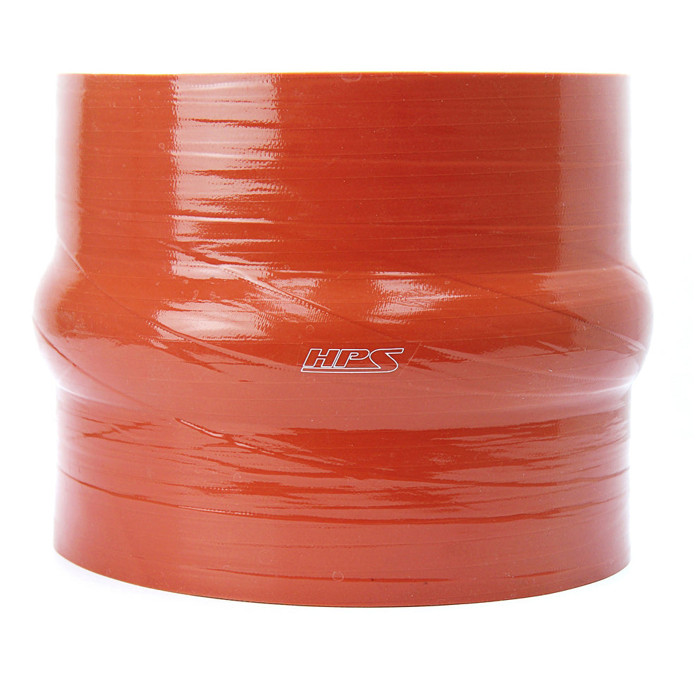 HPS Performance Products HPS 7-1/2" ID, 6" Length, Silicone Straight Hump Coupler Hose Hot Side, Ultra High Temp 6-ply Aramid Reinforced, Max. Temperature: 500F, 190mm ID