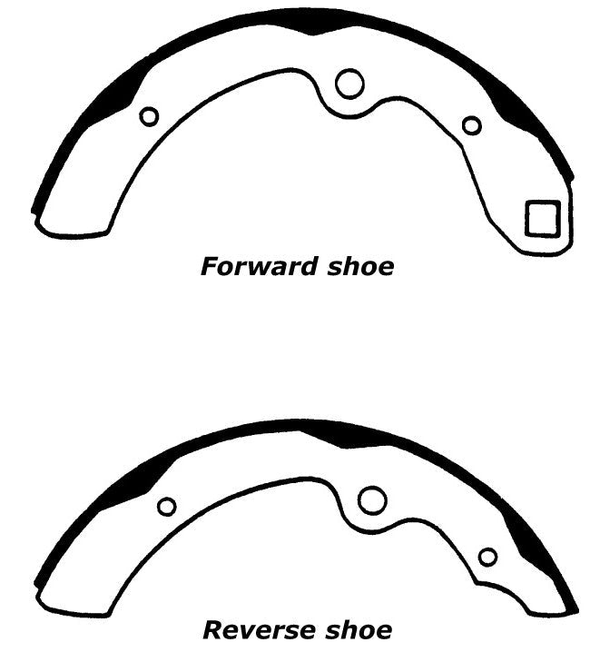 Porterfield Brake Shoes for 1971 NISSAN 240Z